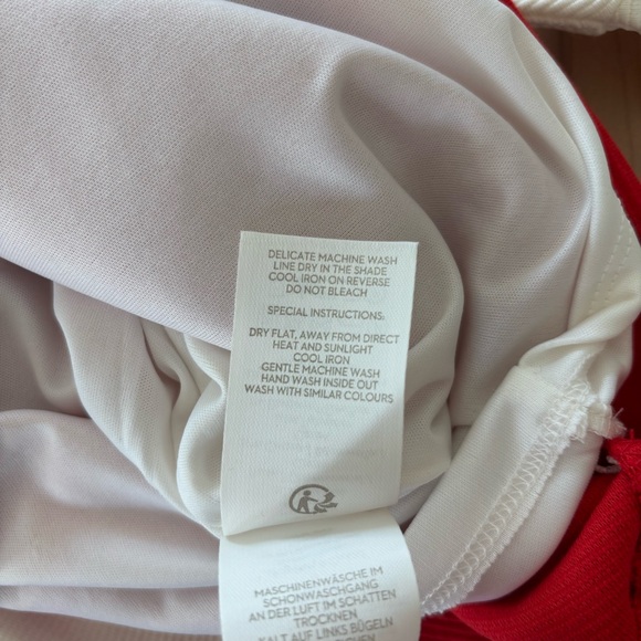 NWT Boden Celia Ottoman Colorblock Pink Red White Sheath Dress 4 - Picture 11 of 11